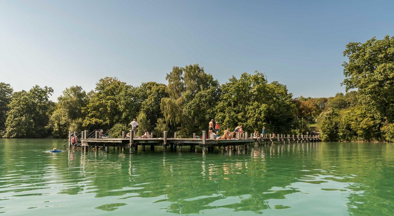 Hotel Mutz Garni Inning am Ammersee Kültér fotó